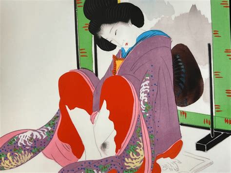 porno kunst|Shunga: 33 Images Of The Traditional Erotic Art Of Edo Japan